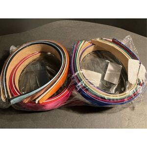Multicolored Satin Headbands Girl/Woman